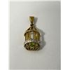 Image 1 : Vintage Stamped 333 (8K Gold) Birdcage Pendant