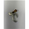 Image 2 : "T" Pendant Bale Marked 18K Gold