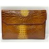 Image 1 : Fold Out Alligator Skin Wallet