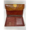 Image 2 : Fold Out Alligator Skin Wallet