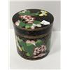 Image 1 : Vintage Lidded Cloisonne Container