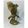 Image 1 : Brass Eagle Sculpture