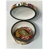 Image 2 : Vintage Art Pottery Lidded Trinket Dish With Bracelets Inside, Signed Kissog