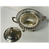 Image 2 : .800 Silver Footed Sugar Dish