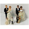 Image 1 : 5 Vintage Wedding Toppers, Including Royal Family