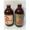 Image 1 : 2 Vintage Full Beer Bottles, Uncle Bens & Rainier
