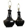 Image 2 : Pair Of Large Porcelain Table Lamps