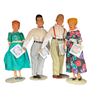 Image 1 : 4 Vintage "I Love Lucy" Dolls"