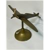Image 1 : Vintage Metal Desk Top Airplane