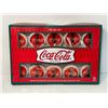 Image 3 : Box Full Of Assorted Coca Cola Collectibles & 10 Piece Solar Cage String Lights