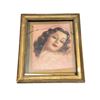 Image 2 : Box Full Of Assorted Collectibles, Hoola Girl, Seth Thomas Clock, Framed Print, Etc..