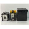 Image 1 : 3 Vintage Cameras, Brownie, Herco Imperial, Etc..