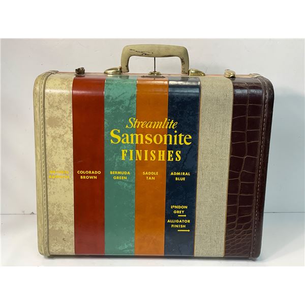 Streamlite Samsonite Finishes Salesmen's Briefcase