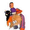 Image 3 : Assorted Vintage Plushies, Garfield, E.T, Ernie, Etc..