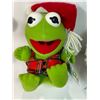 Image 2 : Assorted Vintage Plushies, Kermit, Santa Claus, Etc..