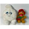 Image 4 : Assorted Vintage Plushies, Kermit, Santa Claus, Etc..