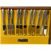 Image 2 : Vintage Community Cutlery Set, In Original Wooden Case