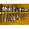 Image 3 : Vintage Community Cutlery Set, In Original Wooden Case