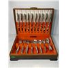 Image 1 : Vintage Rodgers Cutlery Set, In Original Wooden Case