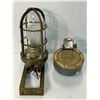 Image 1 : Vintage Brass Ships Light & Sestrel Ships Compass