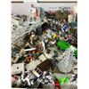 Image 3 : Box Full Of Christmas Collectibles, People, Houses, Trees, Etc..