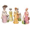 Image 1 : 5 Porcelain Avon Lady Figurines