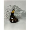 Image 1 : Large Hand Blown Art Glass Stallion Bust