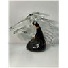 Image 2 : Large Hand Blown Art Glass Stallion Bust