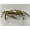 Image 1 : Vintage Brass Crab Trinket Box