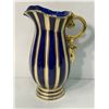 Image 1 : Vintage Wade Empress Cobalt Porcelain Pitcher