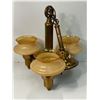 Image 1 : Vintage 3 Sconche Chandelier