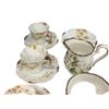 Image 5 : Large Assortment Of Miniature Porcelain Dishware, Tea Cup Saucer, Butter Dish, Pitcher, Etc..