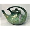 Image 1 : Large Vintage Roseville Tea Pot 6T