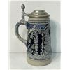 Image 2 : Western Germany Beer Stein With Pewter Lid