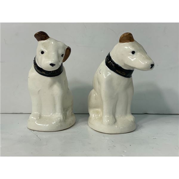 Pair Of Rca Victor Nipper Dog Salt & Pepper Shakers