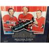 Image 2 : Framed Photo Montreal Forum Montreal Canadians With Stanley Cup, Signed By Players