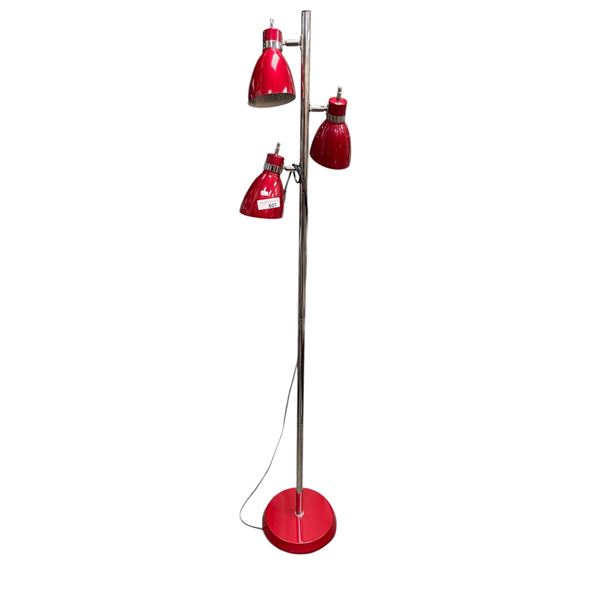 Retro 3 Light Floor Lamp