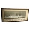 Image 1 : Vintage Framed Canadian Pacific Empress Of Britain Ball & Roller Barrings Advertisement