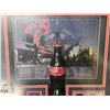Image 2 : Framed Shadow Box Coca Cola 50Th Nhl Allstar Game Limited Edition #588 Of 999