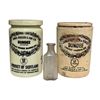 Image 1 : 2 Vintage Dundy Orange Marmalade Containers & Brown And Beaton Glass Bottle Vancouver B.C