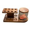 Image 1 : Vintage Pipe Stand With Tobacco Jar