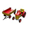 Image 1 : Zetor Toy Tin Litho Tractor & Trailer