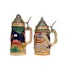 Image 2 : 2 Embossed German Beer Steins