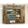 Image 1 : Framed Oil On Board Of Shore Scene, By Bob Barnes