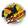 Image 1 : Vintage Shell Motor Oil Zoro Porcelain On Steel Advertising Sign