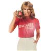 Image 2 : Vintage Bacardi Rum Coca Cola Cardboard Standee Of Woman