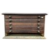 Image 2 : Vintage Watch Makers Cabinet, Full Of Parts