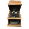 Image 1 : Vintage Oak Case Edison Cylinder Record Player
