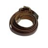 Image 2 : 3 Vintage Leather Belts With Buckles