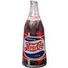 Image 1 : Tin Embossed Pepsi Cola Double Dot Bottle Sign